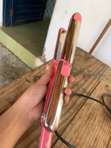 Prancha de Cabelo e Baby liss  Profissional 465°F  Titanium Optima 3000