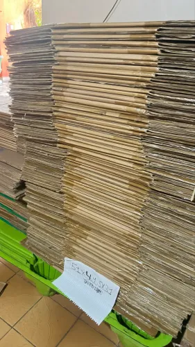 Caixa de papelão para mudança