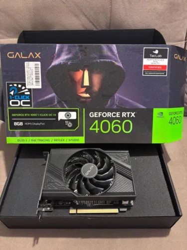 Vendo RTX 4060 Galax 8GB - Completa com Caixa Original