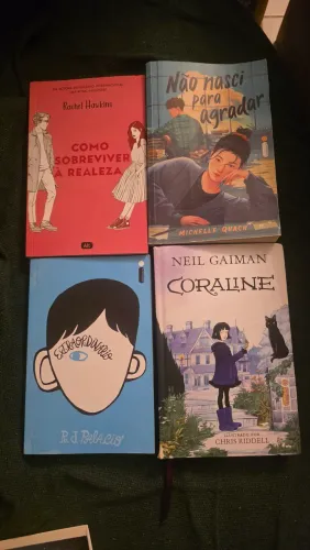 Coraline/ Extraordinário/ Não nasci para agradar / Como sobreviver à realeza