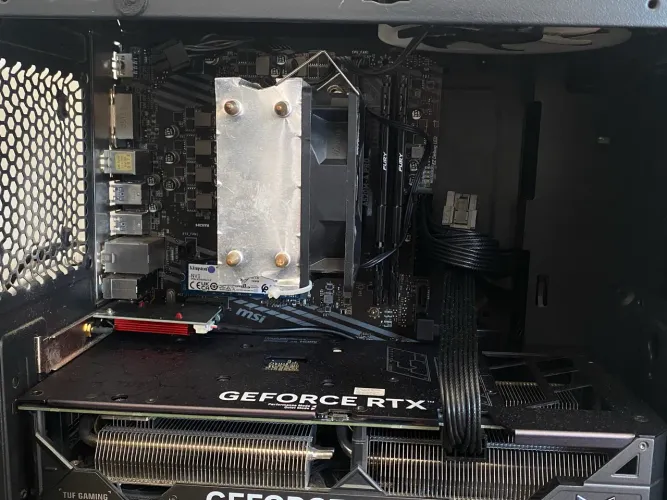 Vendo placa mãe MSI A 520m-a pro com ryzen 7 5700g