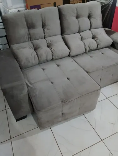 Sofá retrátil novo
