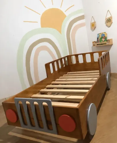 Cama infantil jeep