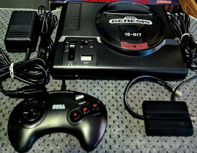 Sega Gênesis Mega Drive completo 