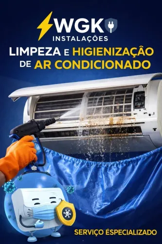 Limpeza e Higiênização de Ar Condicionado