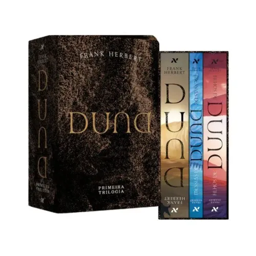 O Box Duna: primeira trilogia é formado pelos livros iniciais da saga