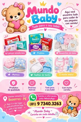 ? MUNDO BABY - TUDO PARA O SEU BEBÊ! ?