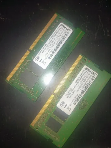 Memória ram ddr4 8gb notebook 3200 e 2400mhz.
