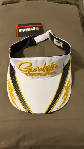 Viseira Gamakatsu com proteção UV - pesca, corrida, trilha