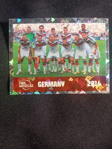 Figurinha brilhante FWC 18 Alemanha 2014