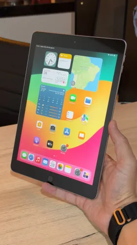 iPad 6 128GB Space Gray 9.7 Pol - Loja física! Com 90 dias de garantia! Até 18x no cartão