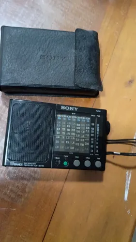 Rádio AM FM Sony ICF SW20 raríssimo 