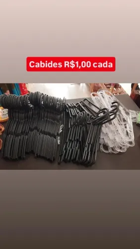 Cabides 58 unidades disponíveis 