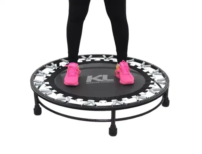 Mini Cama Elastica [KL Master Fitness] Trampolim Jump Profissional 150 Kg