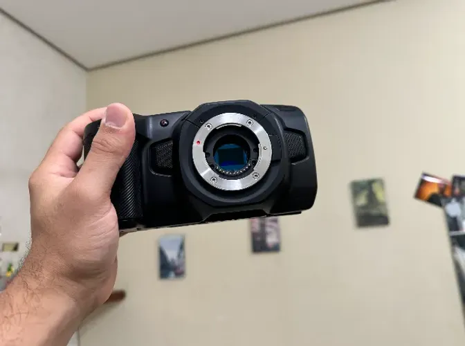 Câmera Blackmagic Pocket Cinema 4k
