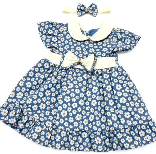VESTIDO BEBÊ- TAMANHO M 