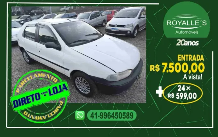 Fiat Palio 1.6 MPI 16V 4P 1998