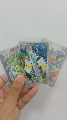 Trio de UNOVA - parceiros iniciais- TCG- POKEMON