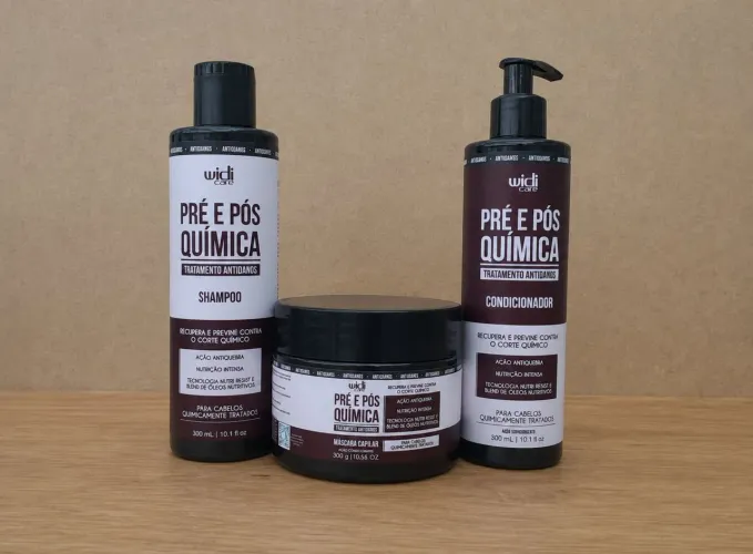 Widi Care Pré e Pós Química Linha Completa