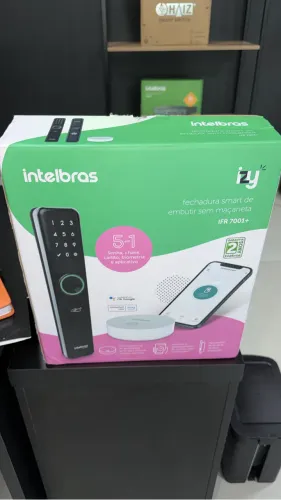Fechadura digital inteligente Intelbras IFR 7001 