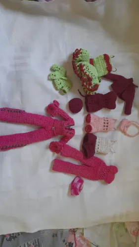 Roupa para boneca barbie em croche 