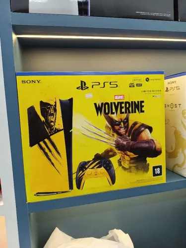 Ps5 Slim Edição limitada Wolverine!