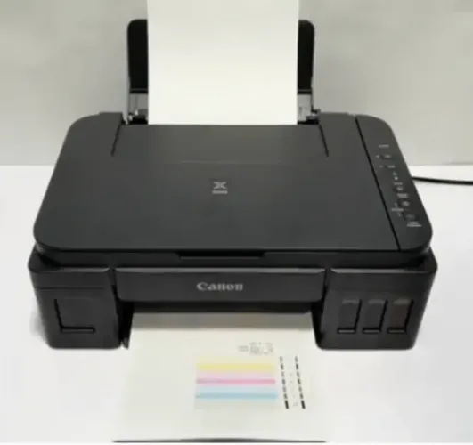 IMPRESSORA CANON 3100 - JATO DE TINTA COLORIDA - COM TINTAS E FUNCIONANDO
