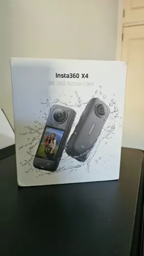 Insta 360 x4 (novo com caixa aberta)