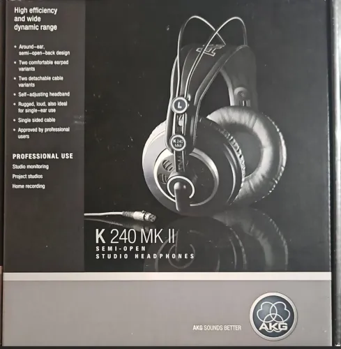 Headphone Profissional AKG K240 MKII