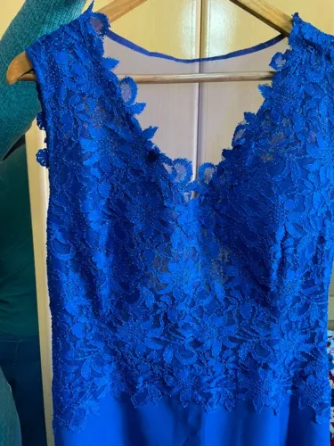 Vestido para casamento da Cor Azul