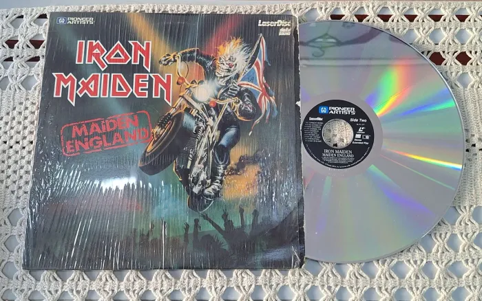 LaserDisc Iron Maiden Maiden England Original Colecionável