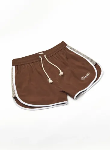 Shorts Carnan Volley Original Marrom | Swim/Beach Shorts