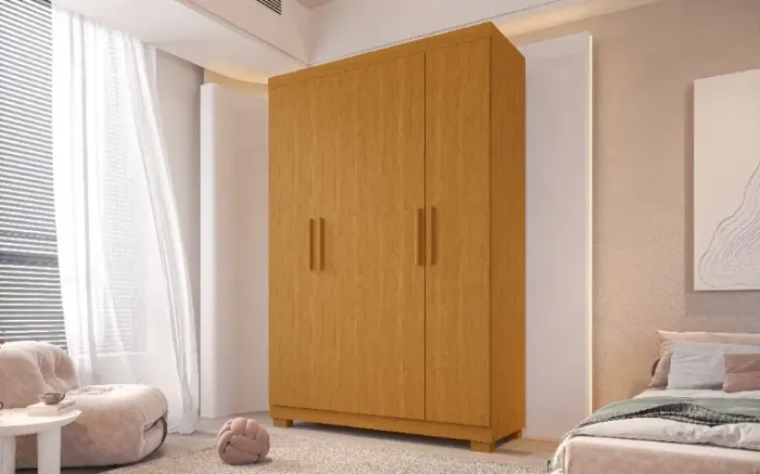 Guarda Roupa Lana ACP 4 portas, 100% MDF