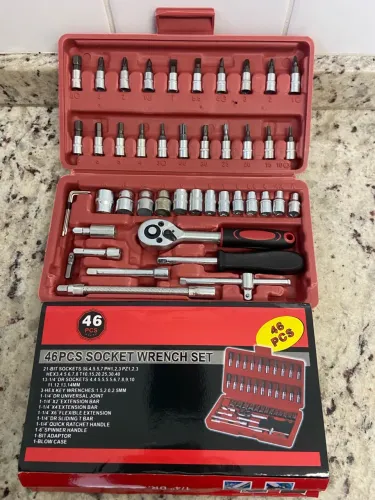 Kit ferramentas 46 peças / ENTREGO