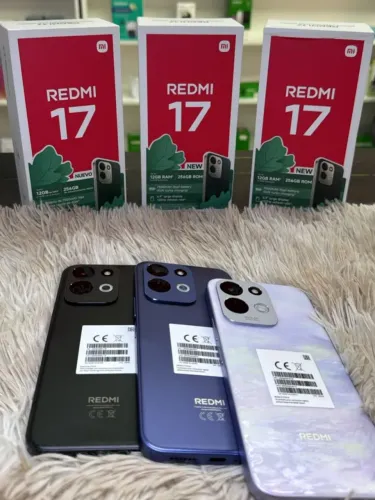 Redmi 17 de 256GB 4+4= 8 RAM disponível 