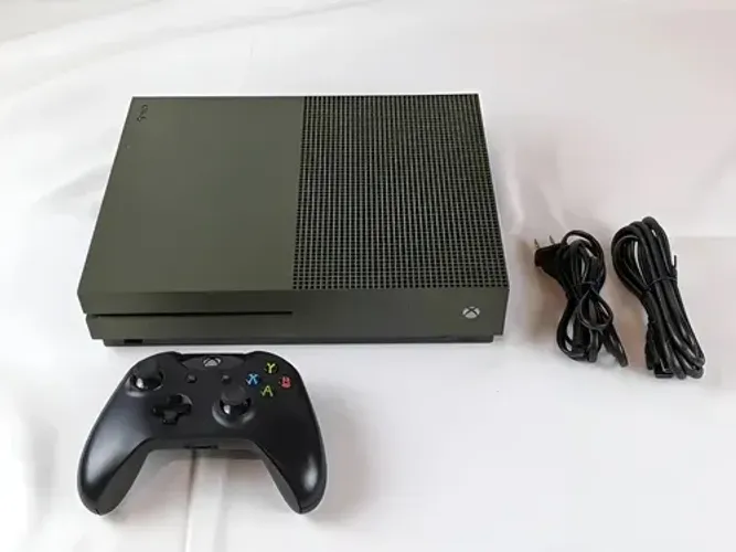 Xbox one 1TB edição especial verde militar