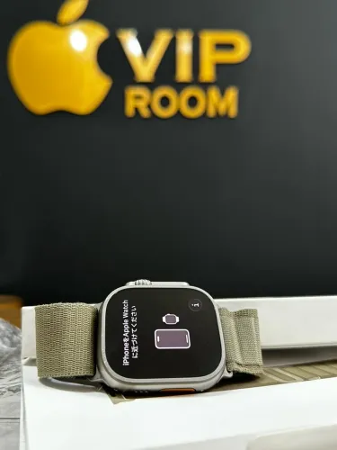 Apple Watch Ultra 49mm Titanium Natural GPS+ Cllr perfeito - em até 24x + taxa!!