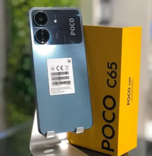 Poco C65 4G 256gb/8gbRAM Preto e Azul GARANTIA DE 6 MESES PEL LOJA