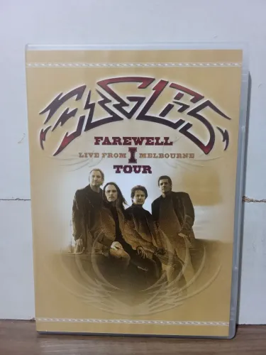 dvd duplo música eagles farewell live from I Melbourne tour