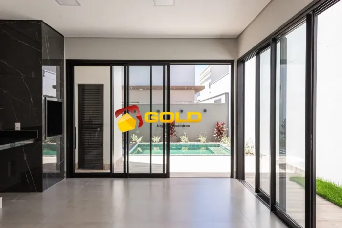 Casa em Condomínio para Locação em Uberlândia, Novo Mundo, 3 dormitórios, 3 suítes, 4 banh