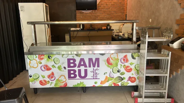 Balcão codimentadora