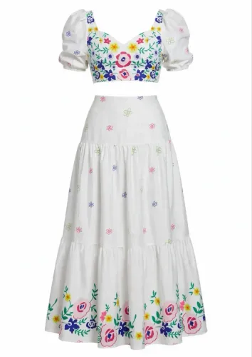 Conjunto Branco - Tamanho G