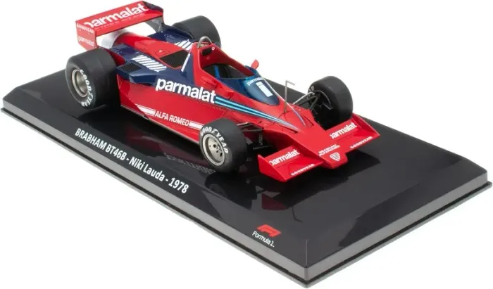 Miniatura F1 1/24 Brabham BT46B 1978 - Niki Lauda - Nova / Lacrada