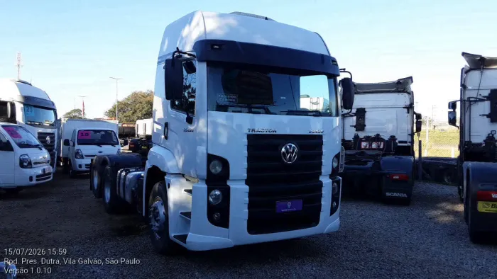 Volkswagen 25.420 Constellation 6x2 2p (Diesel)(E5) 2018/2019 Vamos Seminovos Caçapava