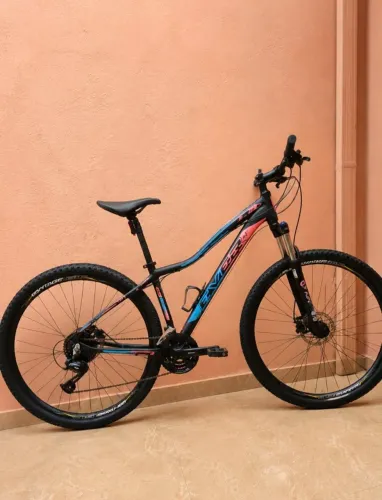 Linda Mountain Bike Venzo Aro 29 Feminina.
