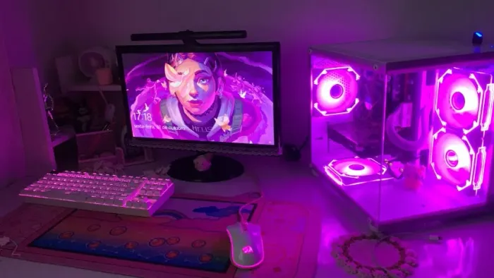 ? PC Gamer Branco RGB - i7-3770 + GTX 1050 Ti 4GB