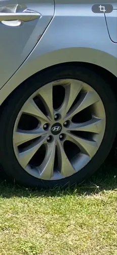 Rodas originais com pneus novos Hyundai Azera 2015