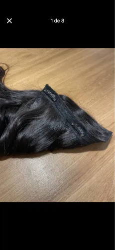 Cabelo Humano Tic Tac 60cm