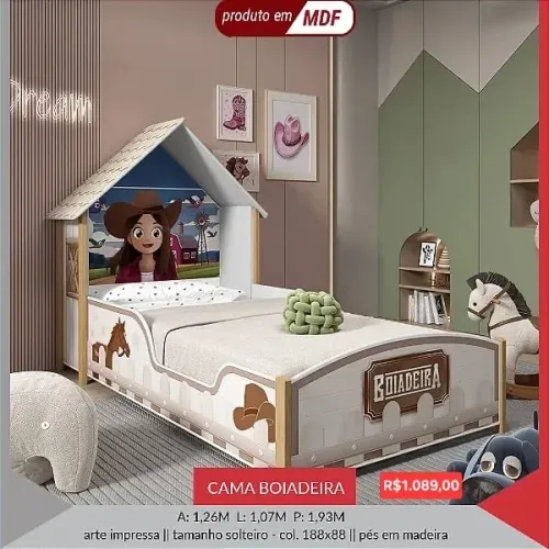 CAMA BOIADEIRA