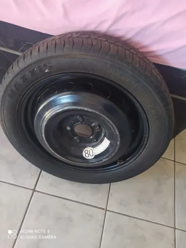 Estepe aro 17 fino novo estava na Fiat toro 